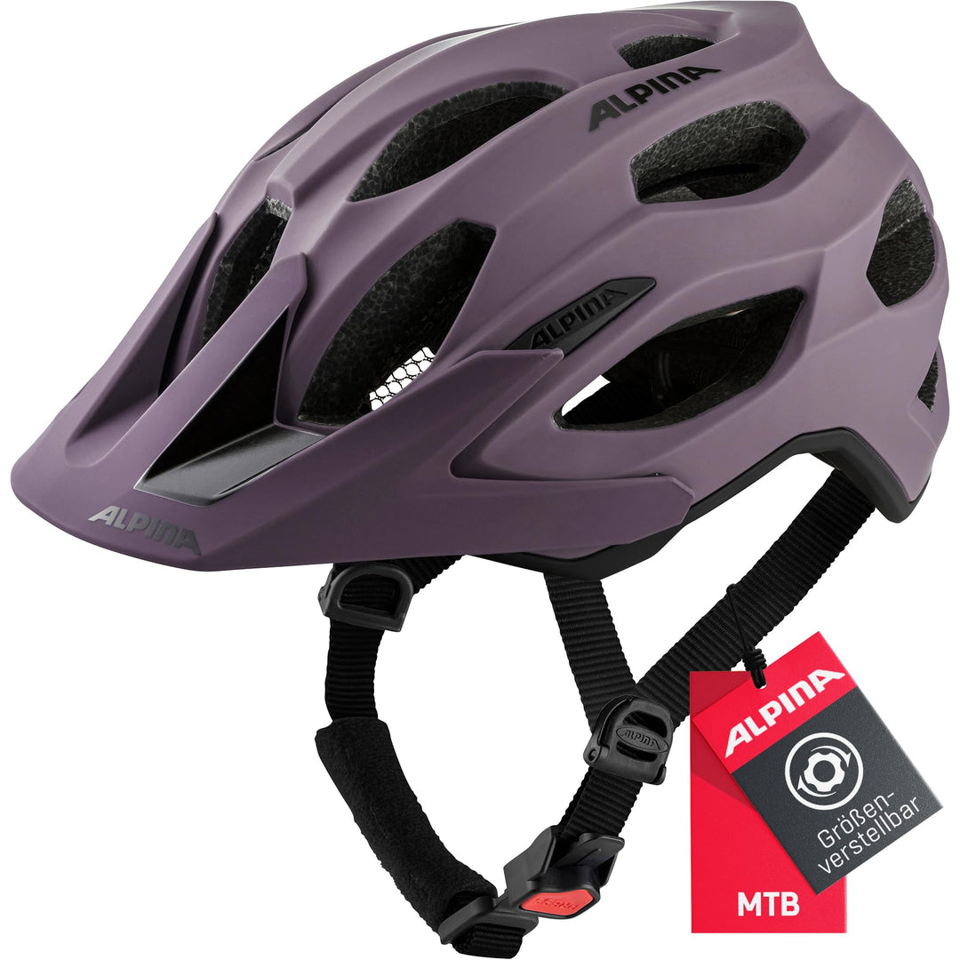 ALPINA CARAPAX 2.0 - Leichter, Stabiler & Komfortabler Fahrradhelm Mit Fliegennetz & Antibakterielle