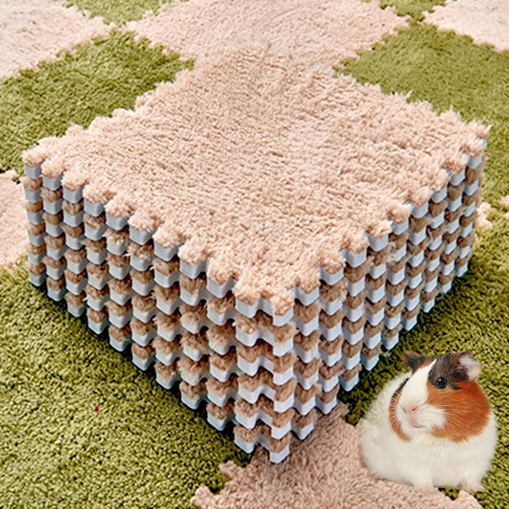 Meerschweinchen-Einlagen, waschbar, wiederverwendbar, Fleece, weich, warm, Kaninchen-Schlafmatte, De