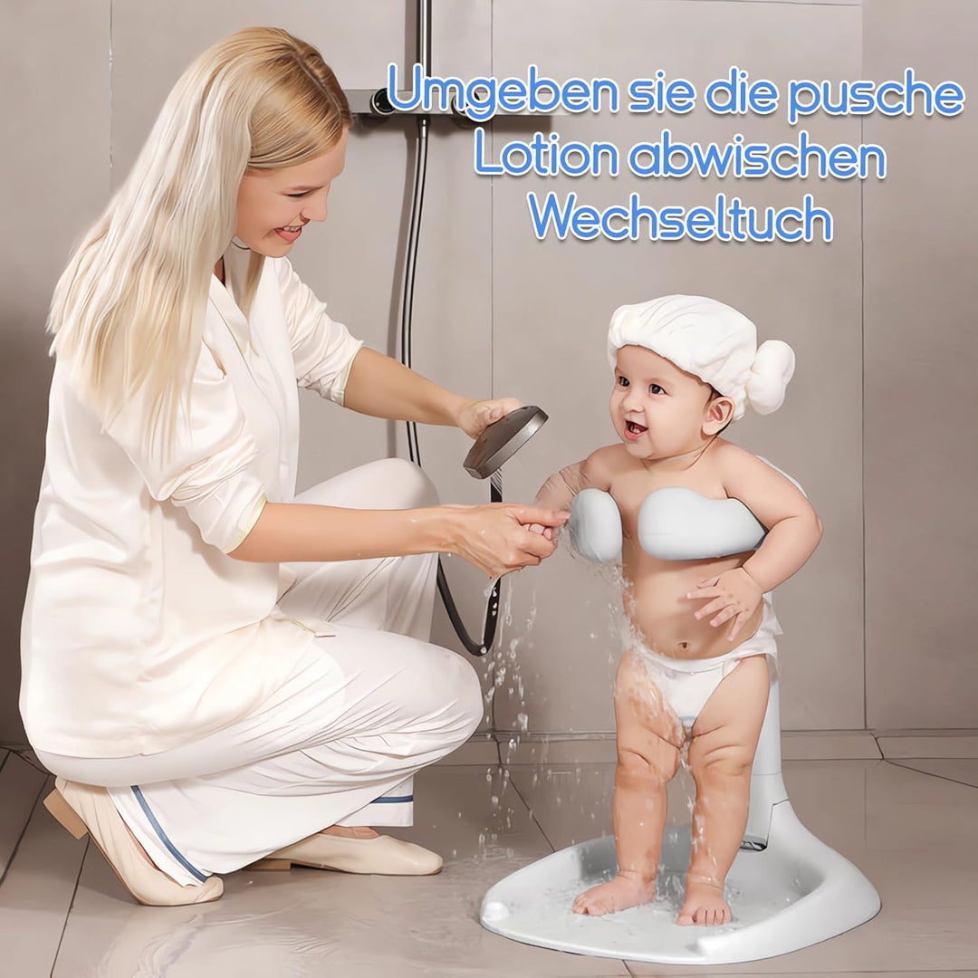 Baby Dusche Ständer – Einstellbarer Baby Shower Stand Support mit AntiRutsch-Basis,Einstellbarer Dus