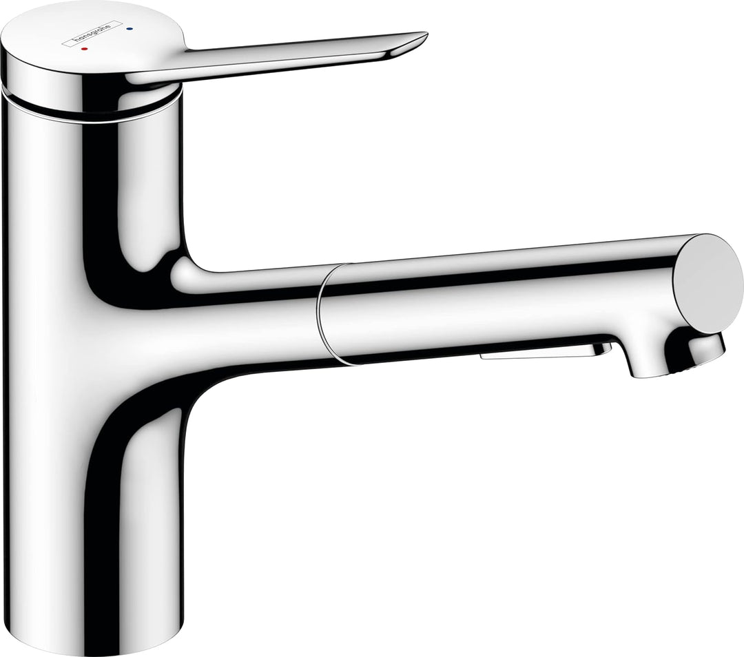 hansgrohe Zesis M33 - Küchenarmatur mit Brause ausziehbar, 2 Strahlarten, Wasserhahn Küche mit Ausla
