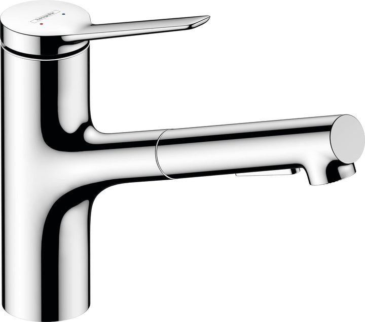 hansgrohe Zesis M33 - Küchenarmatur mit Brause ausziehbar, 2 Strahlarten, Wasserhahn Küche mit Ausla