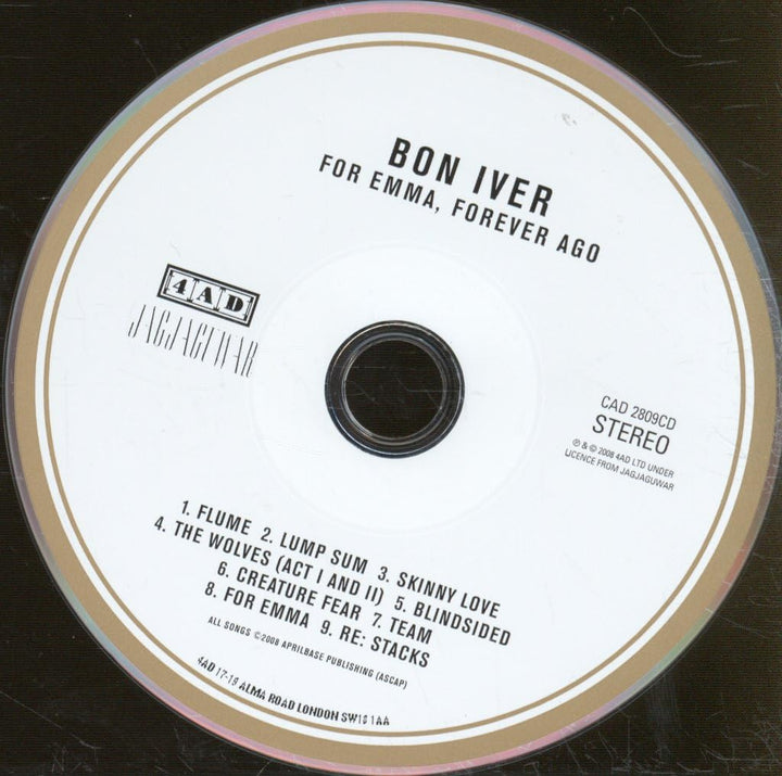 For Emma,Forever Ago, Audio-CD