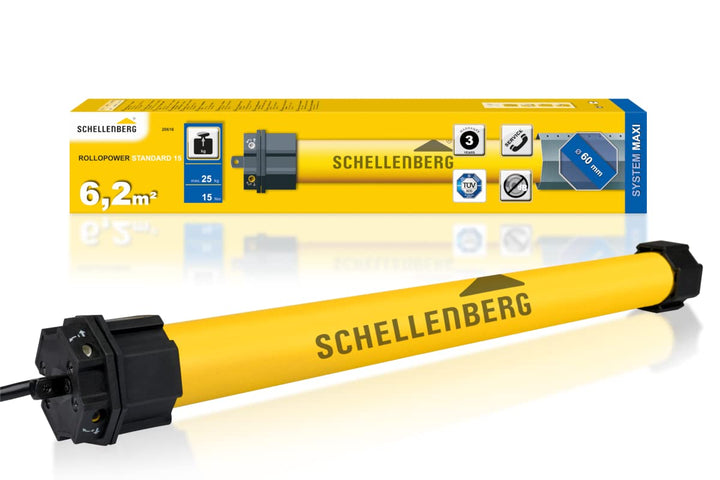 Schellenberg Rolladenantrieb Rollopower Standard, 20616 Standard SW 60 / massimo 6,2 m², Standard SW