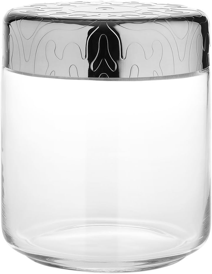 Alessi MW21/75 Dressed Küchendose aus Glas 75 cl, 75 cl