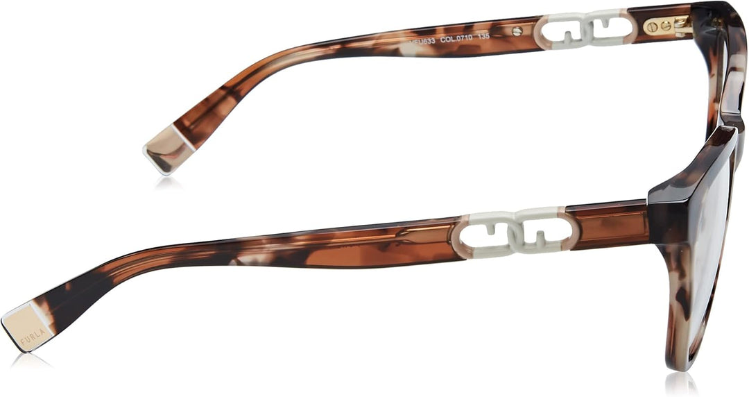Furla Unisex Sunglasses, 0710 Avana Marron Lucida