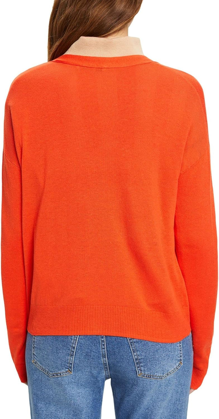 ESPRIT Damen 023ee1i305 Strickjacke