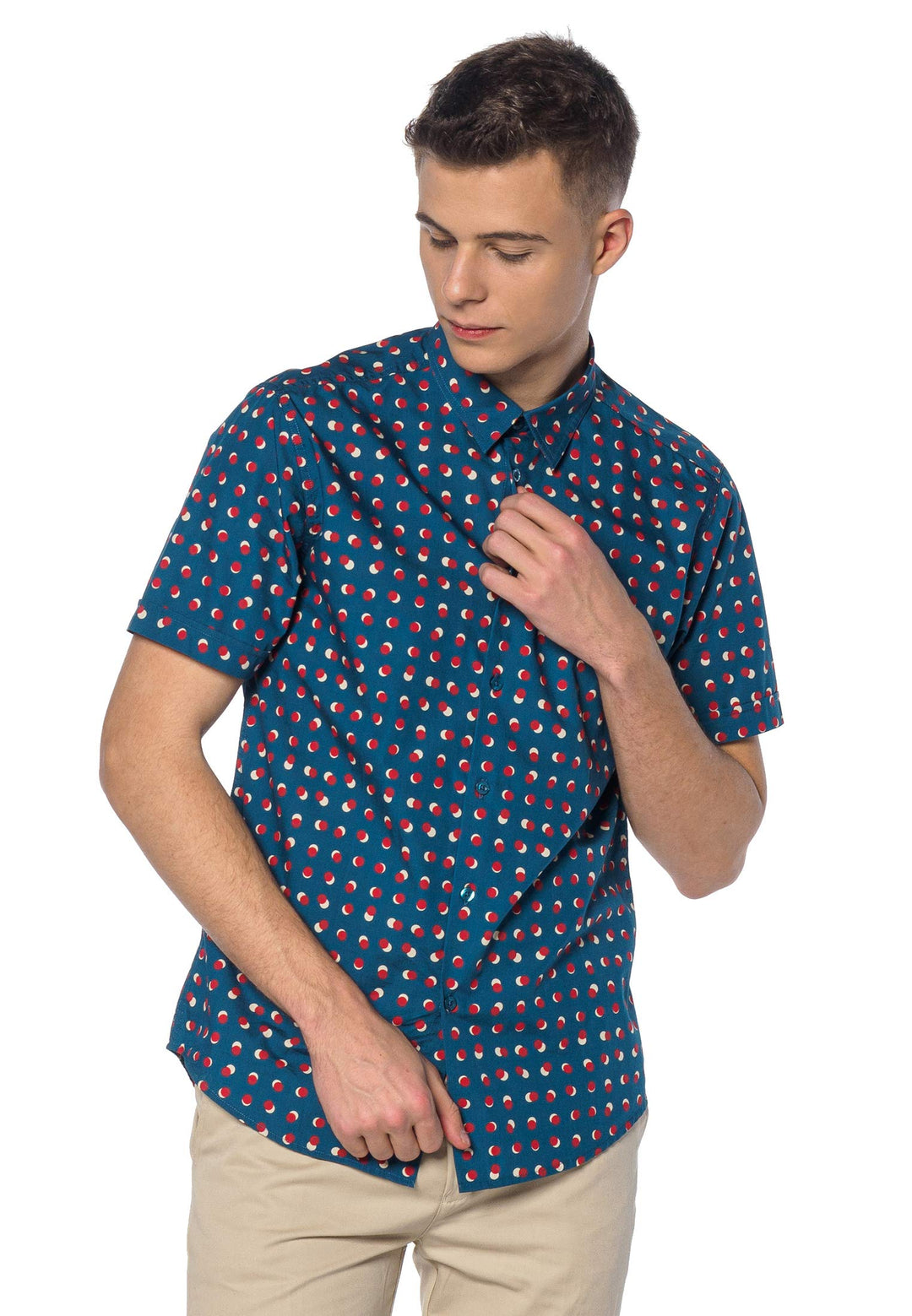 merc Herren Shelley Shirt S Hellblau, S Hellblau