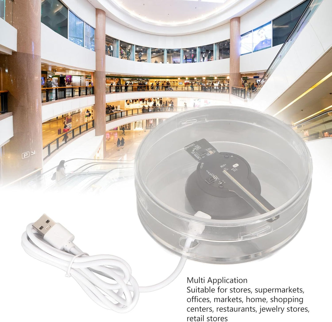 3D Hologramm Ventilator, WiFi Projektor, Hologramm Ventilator, 3,3 Zoll Display, WiFi APP Fernbedien