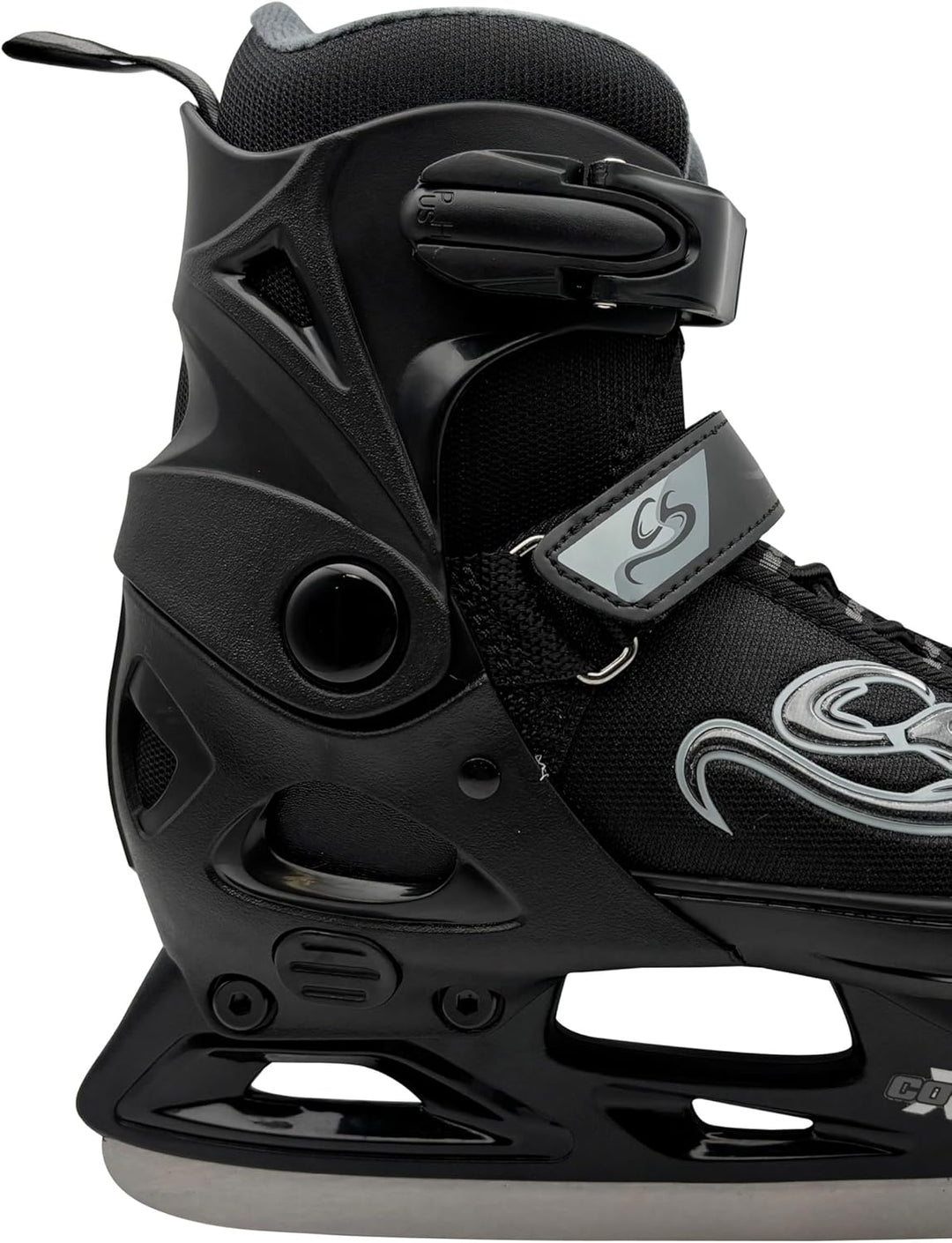 Cox Swain verstellbare Schlittschuhe Crystal, Eislaufschuhe für Kinder, Jugendliche und Erwachsene b