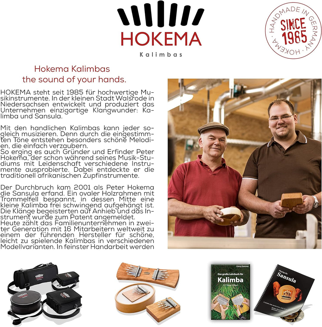HOKEMA Original Sansula Tasche - Passend für alle Sansula 9 Ton Instrumente - Extrem strapazierfähig