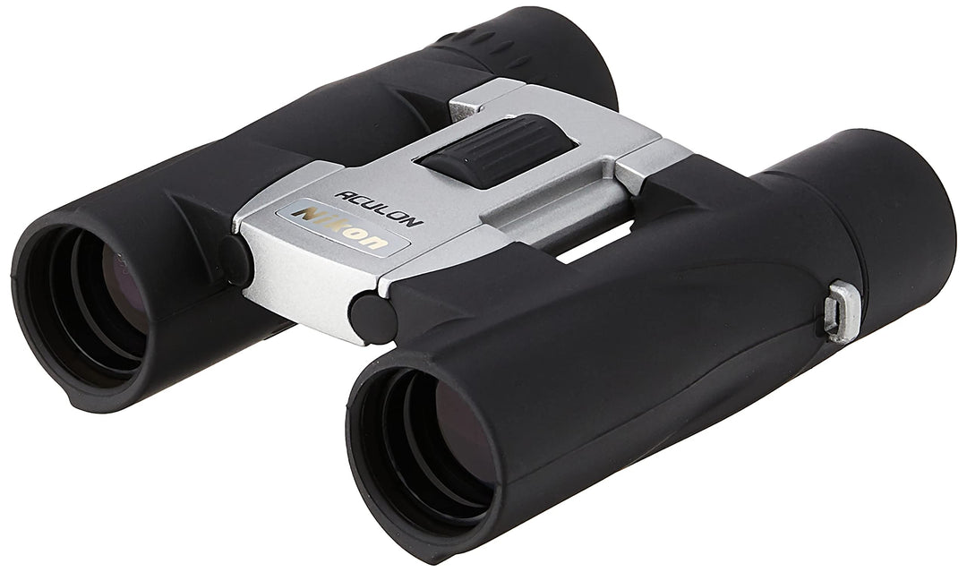Nikon Aculon A30 10X25 Fernglas (10-fach, 25mm Frontlinsendurchmesser) silber silber 10x25 Single, s
