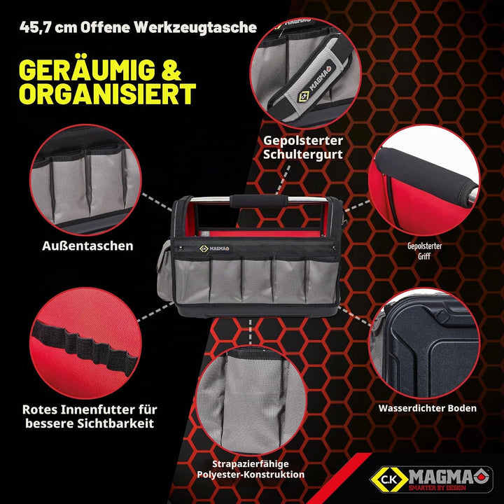 C.K Magma Werkzeugtasche, offen, MA2636