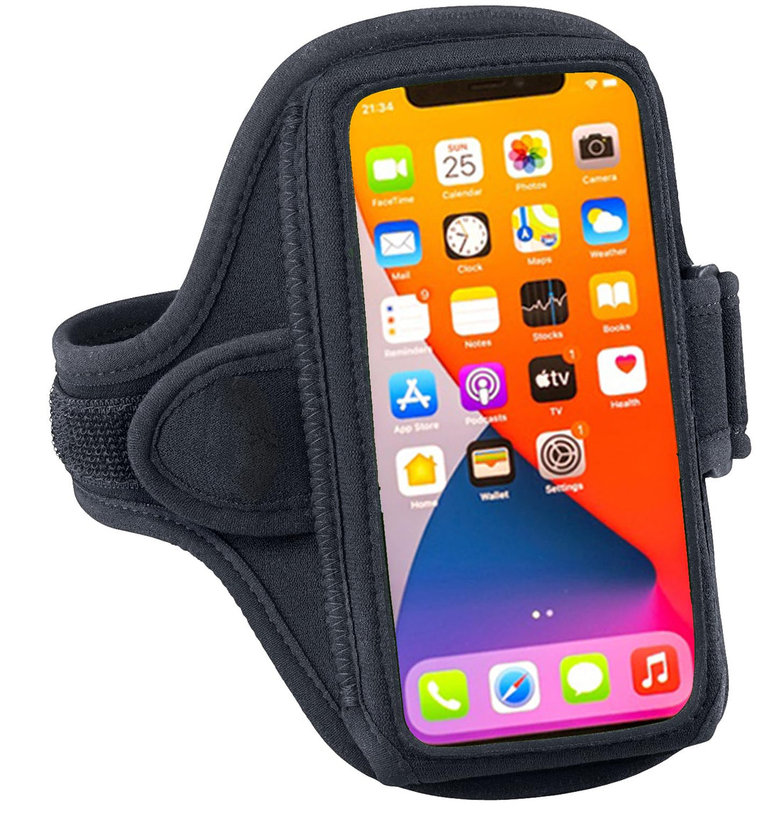Tune Belt AB91 Sport Armband, schwarz, schwarz