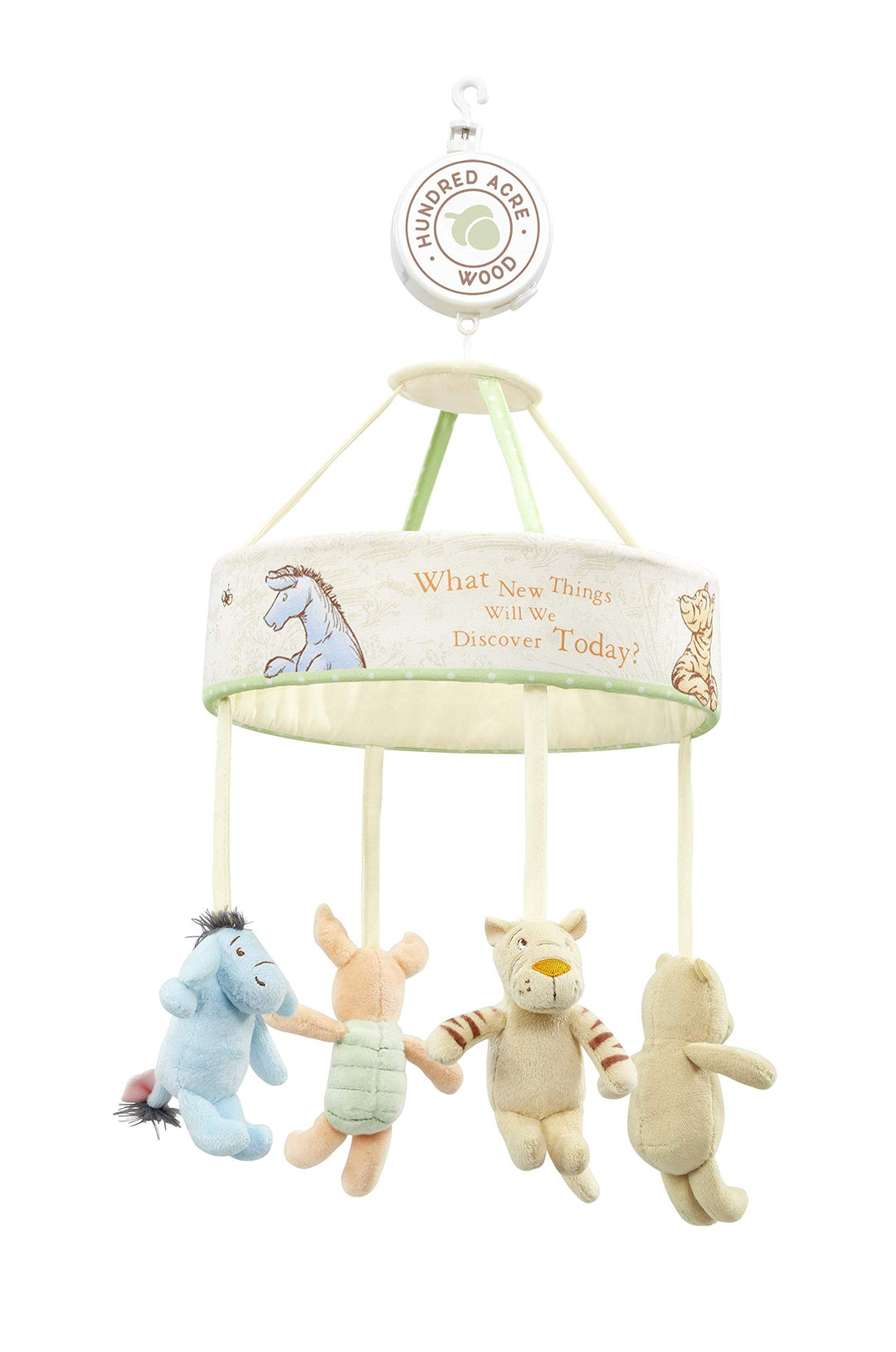Rainbow Designs Hundred Acre DN1610 Musik-Mobile Winnie Puuh aus Holz