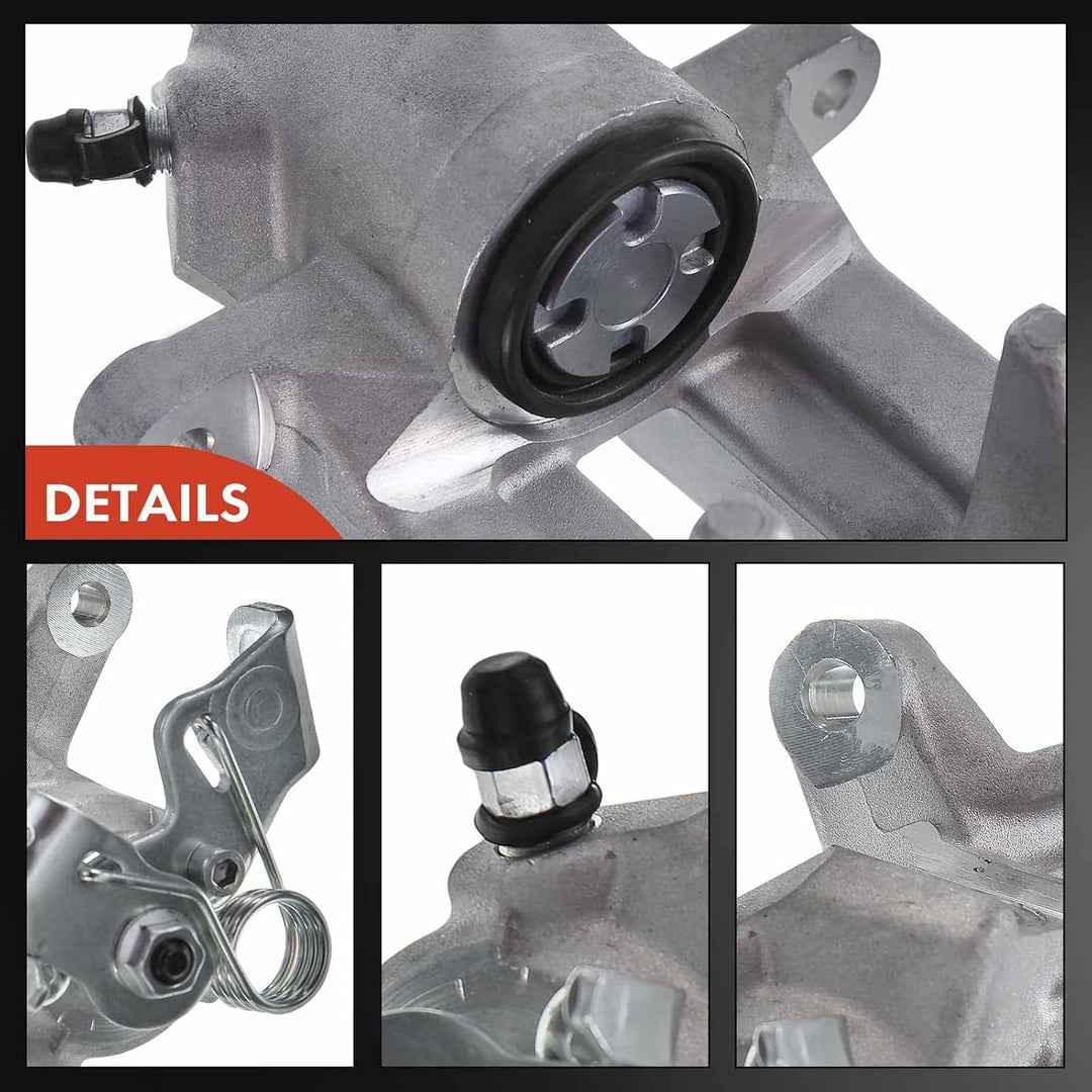 Frankberg 2x Bremssattel Bremszange Hinten Links Rechts Kompatibel mit Polo 9N 9A Cordoba 6K1 6K2 6L