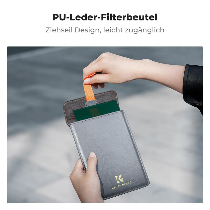 K&amp;F CONCEPT Rechteckfilter Soft GND8 Verlaufsfilter mit Filterhalter Set | für Landschaftsvideos und
