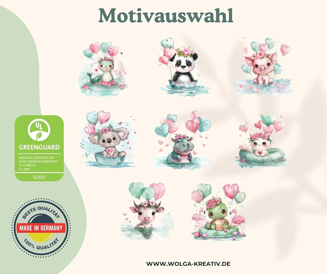 wolga-kreativ personalisierte Mepal Brotdose Baby Schildkröte Motiv - Lunchbox Kinder, Jausenbox Kin