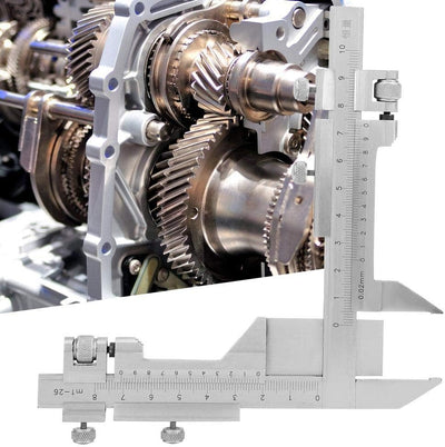 M1-26 Edelstahl Höhenmessschieber Zahnrad Messschieber Höhenschieber Markierungslineal Dickenmessger
