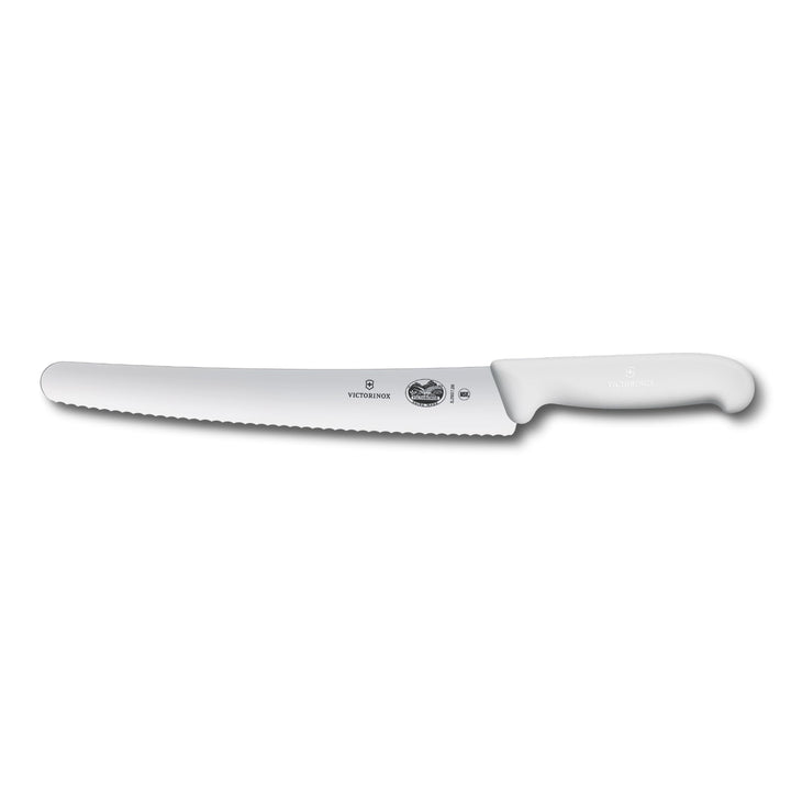 Victorinox Fibrox Konditorsäge mit Wellenschliff, Langes Küchenmesser für Kuchen und Backwaren, 26 c