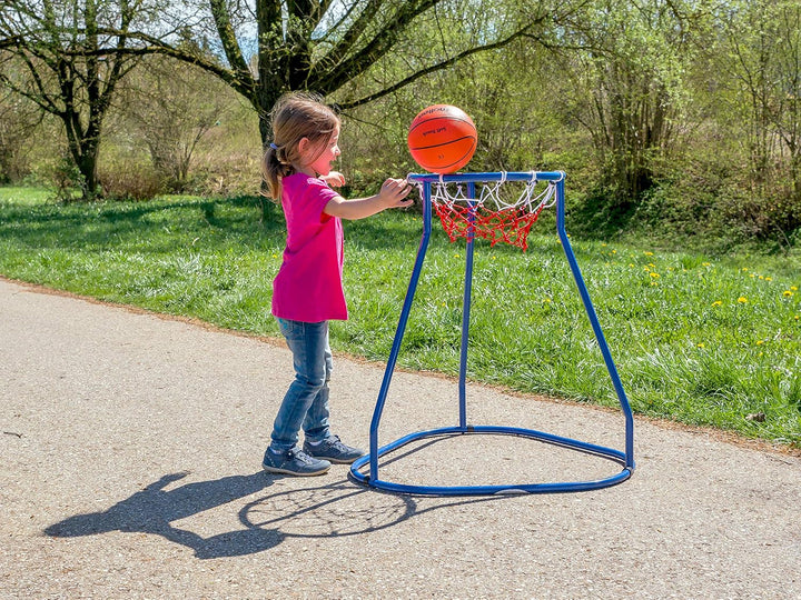 EDUPLAY 170270 Standbasketballkorb, blau