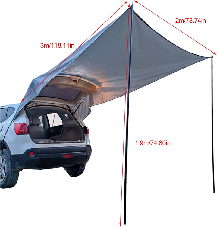 SUV-Zelt Für Camping, Wasserdichtes Campingzelt Fürs Auto, Auto Markise Sonnenschutz Auto Markise Ze