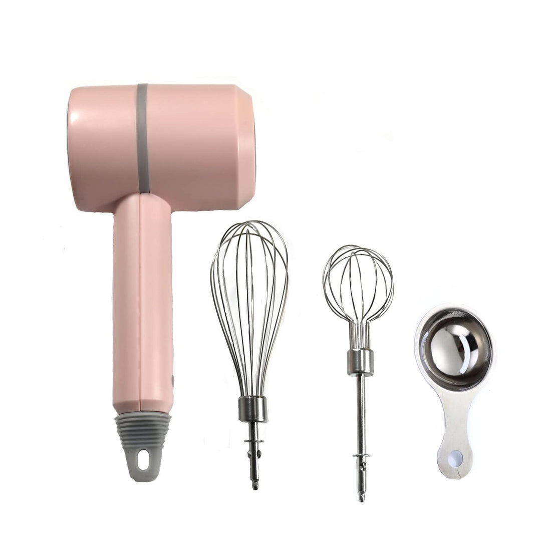 Handmixer, tragbarer, elektrischer schnurloser Handmixer, 3 Geschwindigkeiten, Küche, Backen und Koc