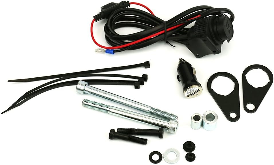 SW-MOTECH Universal-Elektrik-Kit mit Zigarettenanzünder inkl. USB-Buchse