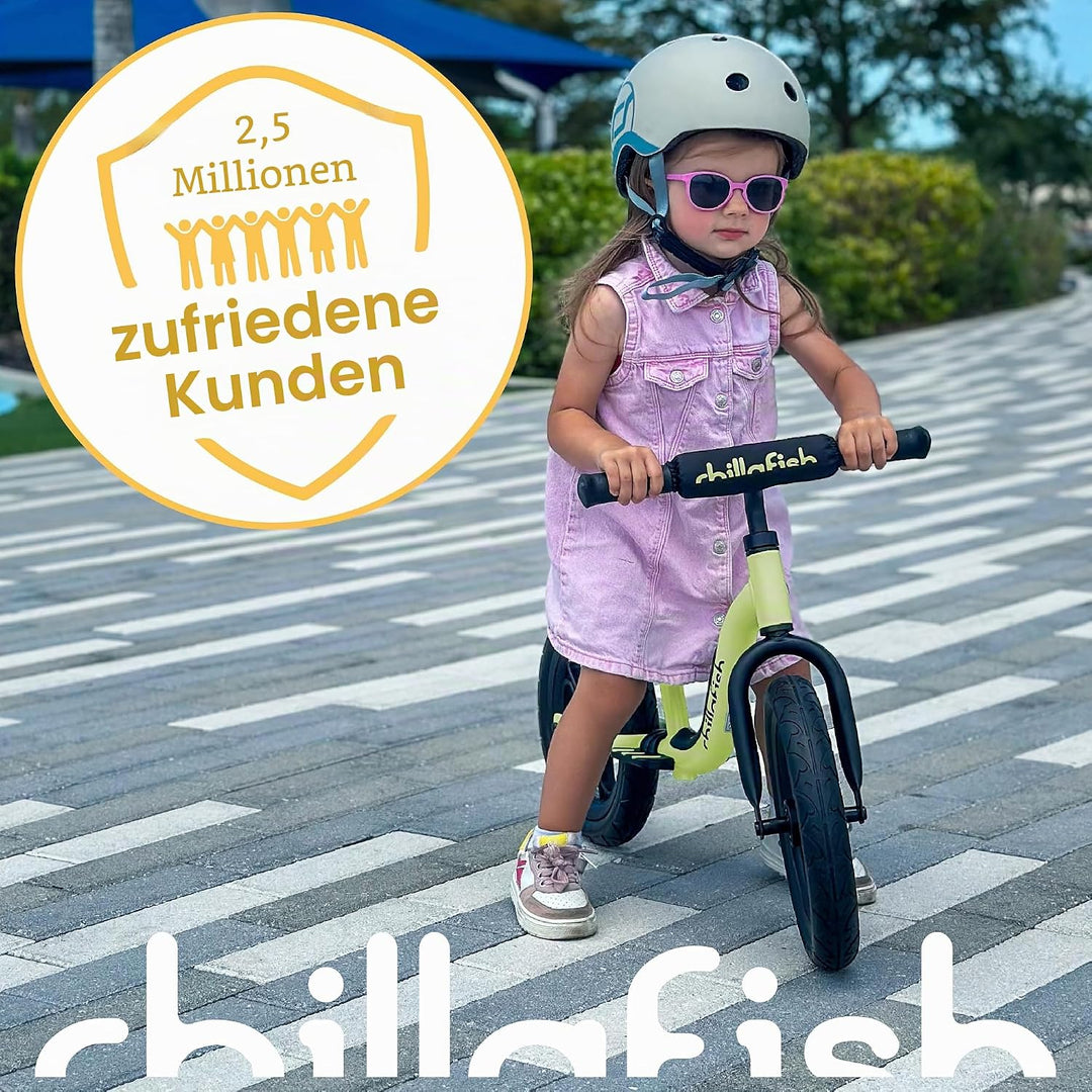 Chillafish Charlie Laufrad, Mit 10 Zoll oder 12 Zoll Reifen, mit Leuchträdern oder Anderen Accessoir