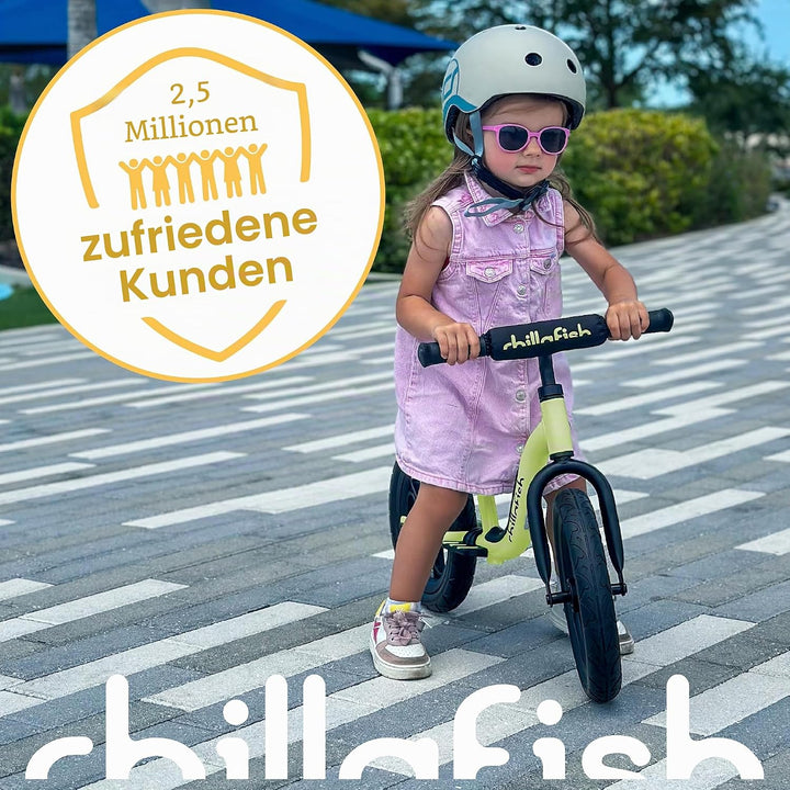 Chillafish Charlie Laufrad, Mit 10 Zoll oder 12 Zoll Reifen, mit Leuchträdern oder Anderen Accessoir