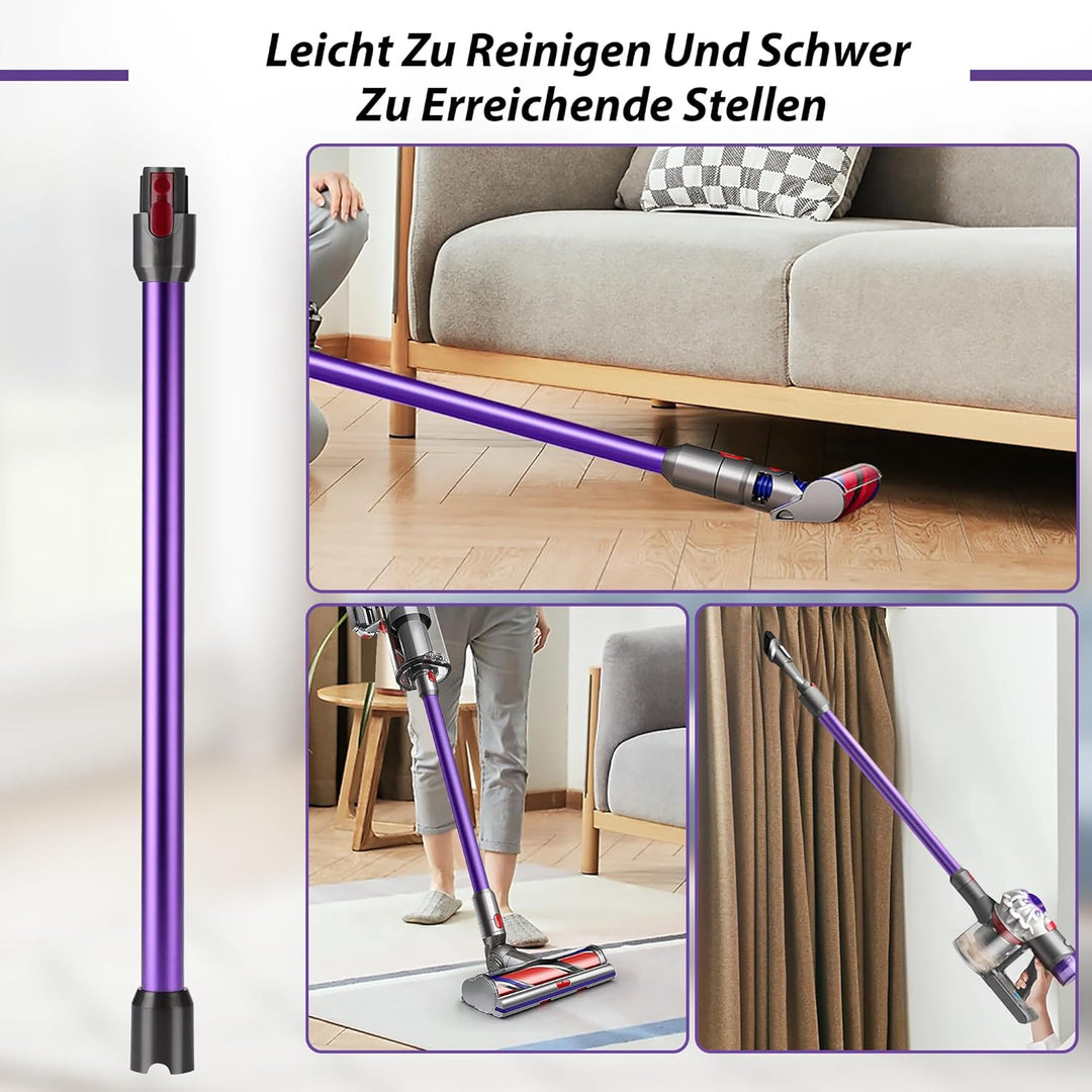 Verlängerungsrohr für Dyson Saugrohr V11 Kompatibel mit Dyson Rohr V15 V 11 V10 V8 V7, Starres Teles