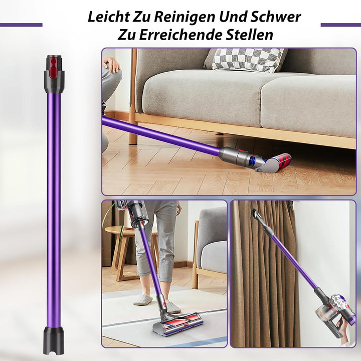 Verlängerungsrohr für Dyson Saugrohr V11 Kompatibel mit Dyson Rohr V15 V 11 V10 V8 V7, Starres Teles