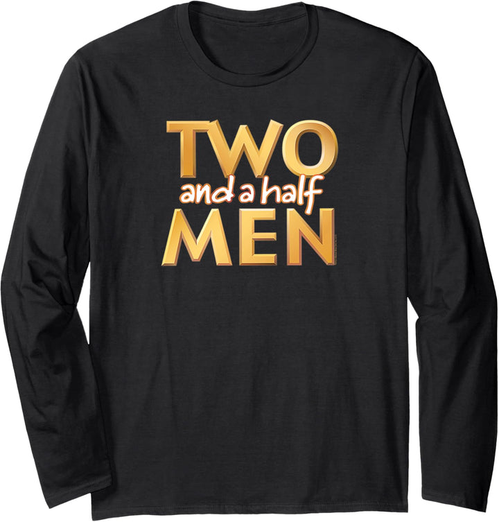 Two and a Half Men Logo Langarmshirt