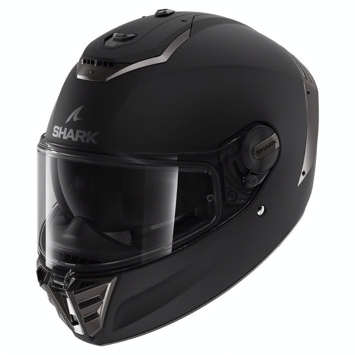 Shark Spartan RS Blank Integralhelm (schwarzmatt), L (59)