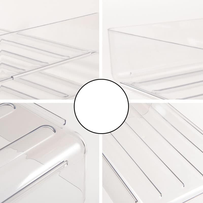 3-stöckige Ablagekorb für A4, Dokumentenablage aus PET Kunststoff, Briefkorb, Briefablage Organizer