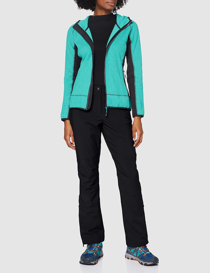 CMP Damen Hose Softshellhose für Damen 38 Schwarz, 38 Schwarz