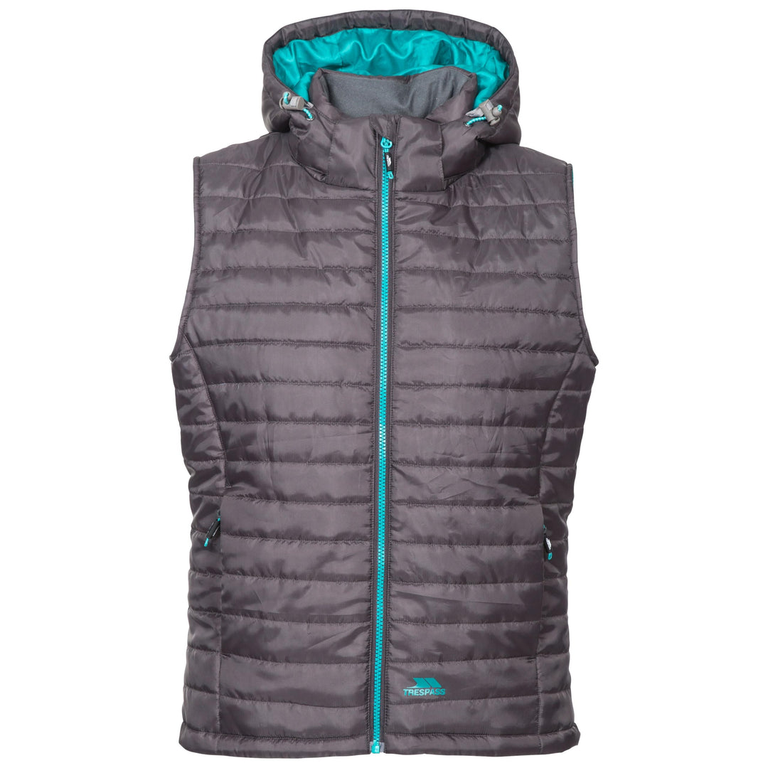 Trespass Damen Aretha Warme Gepolsterte Jacke Mit Abnehmbarer Kapuze (1er Pack) XXS Carbon, XXS Carb
