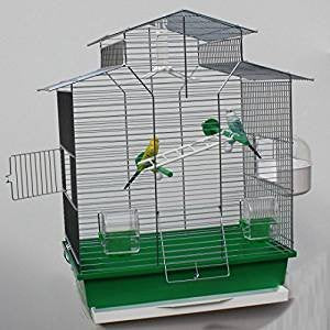 Vogelkäfig,Wellensittichkäfig,Exotenkäfig,60 cm Vogelkäfig Vogelbauer Wellensittich Kanarien Voliere