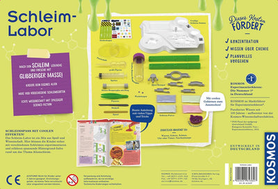 KOSMOS 643607 Schleim-Labor, Die verrrückte Glibber-Alien-Station, Schleim im eigenen Labor selbst h