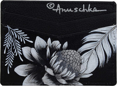 Anuschka Damen Credit Card Case Kartenhalter Einheitsgrösse Cleopatra's Leopard, Einheitsgrösse Cleo