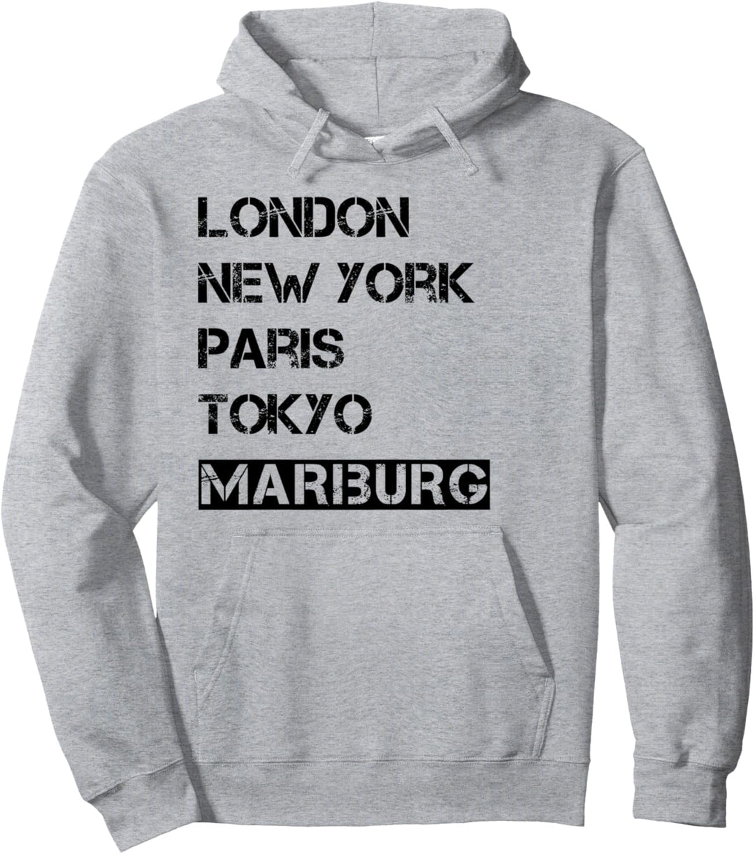 Meine Stadt! Geburtsort & Heimatliebe Marburg Pullover Hoodie