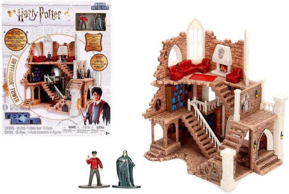 Dickie Toys 253185001 Toys Harry Potter Griffindor Tower, Griffindor Turm, inkl. 2 Sammelfiguren, Ha