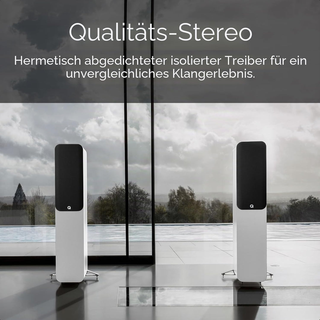 Q ACOUSTICS Q5040 (Satinschwarz) schwarz matt, schwarz matt