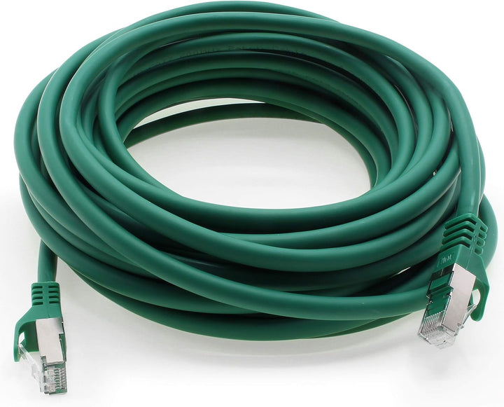 5,0m - grün - 10 Stück CAT.7 Netzwerkkabel Patchkabel SFTP PIMF LSZH Gigabit Lan Kabel 10Gb s cat7 R