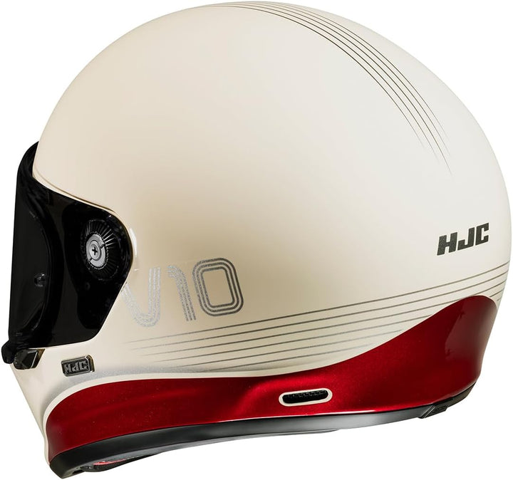 HJC V10 Tami Integralhelm (beige/rot), M