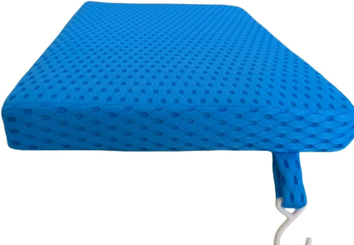 Sitzkissen Für Duschstuhl, Duschsitzkissen mit Haken, Badewannenkissen Für Senioren und Behinderte,