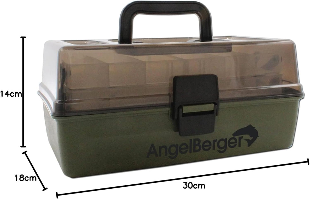 Gerätekoffer mit Angelzubehör gefüllt Grundausstattung