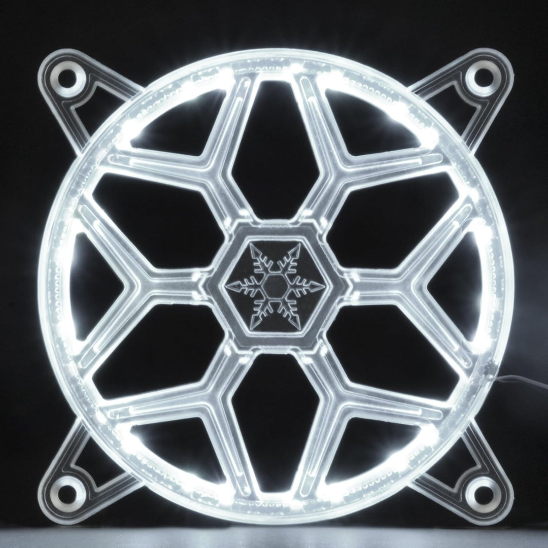 SilverStone SST-FG121 - 120 mm Lüftergitter mit 24 integrierten RGB LED, SST-FG121