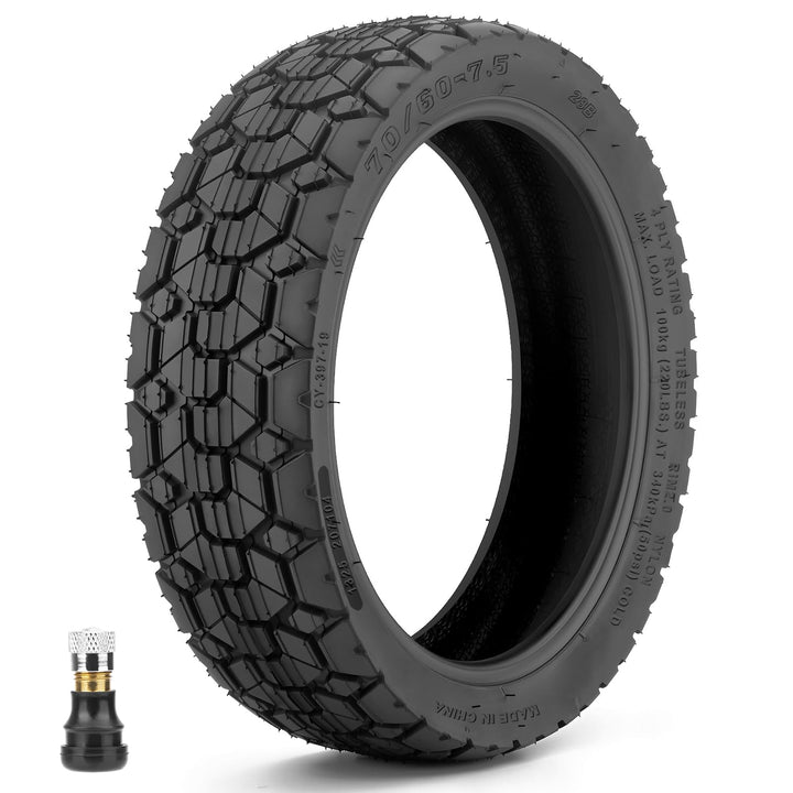 70/60-7.5 E Scooter Reifen Tubeless für 11 Zoll Räder - Offroad &amp; Geländetauglich - Ersatz-Vakuumrei