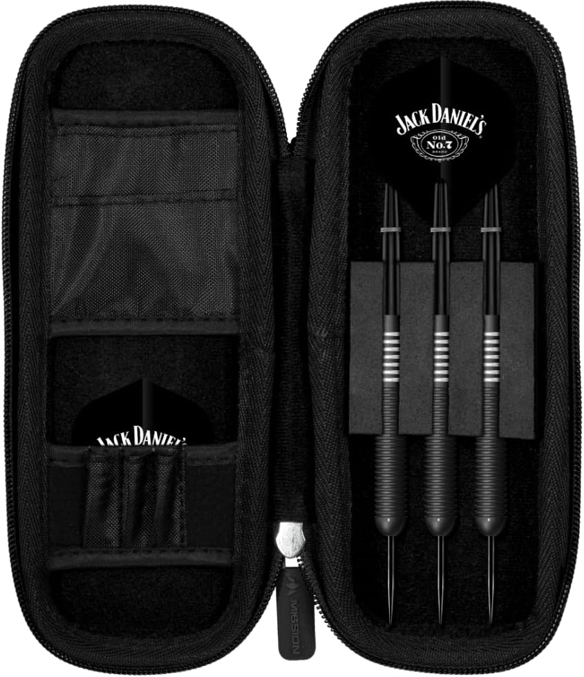 Mission Jack Daniels Dart Case Slim - Black