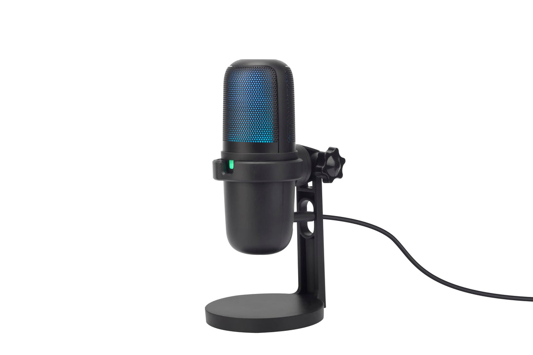 KO-Star M-630S USB Gaming Mikrofon – RGB-Beleuchtung, Nierencharakteristik, Touch-Stummschaltung, Pl